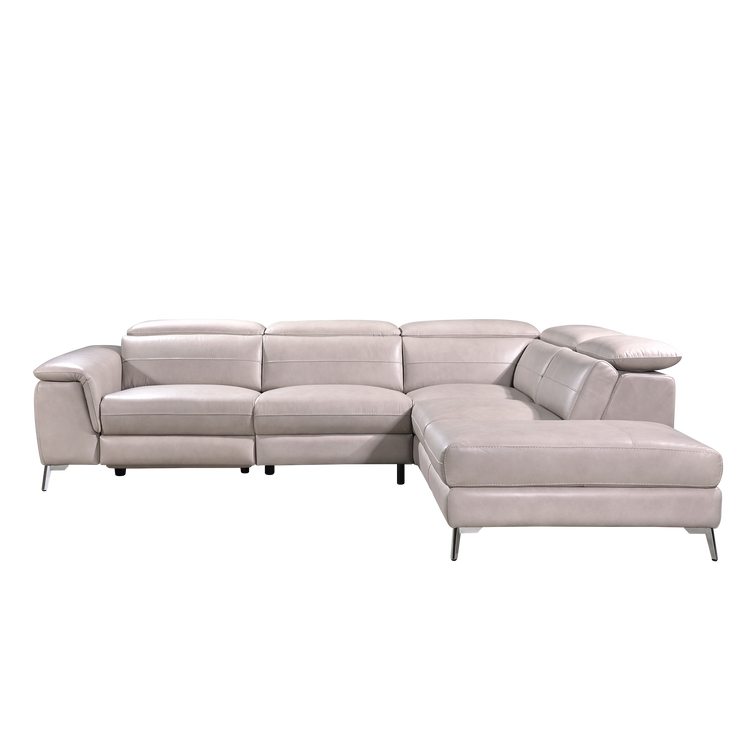 Vogue II Italian Leather Corner Sofa