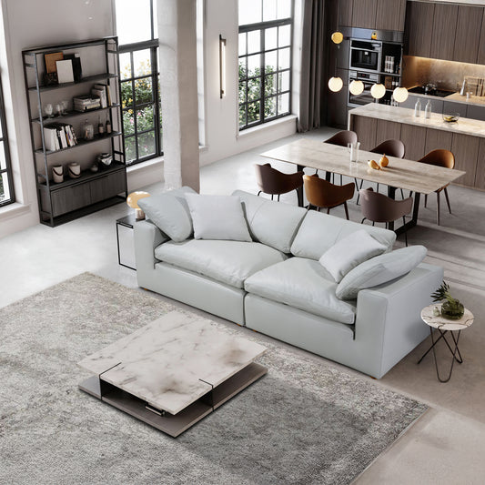Alexander Italian Leather Sofa