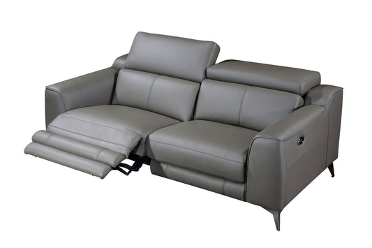 BROOKLN 2.5 Seater Incliner Sofa in Leather