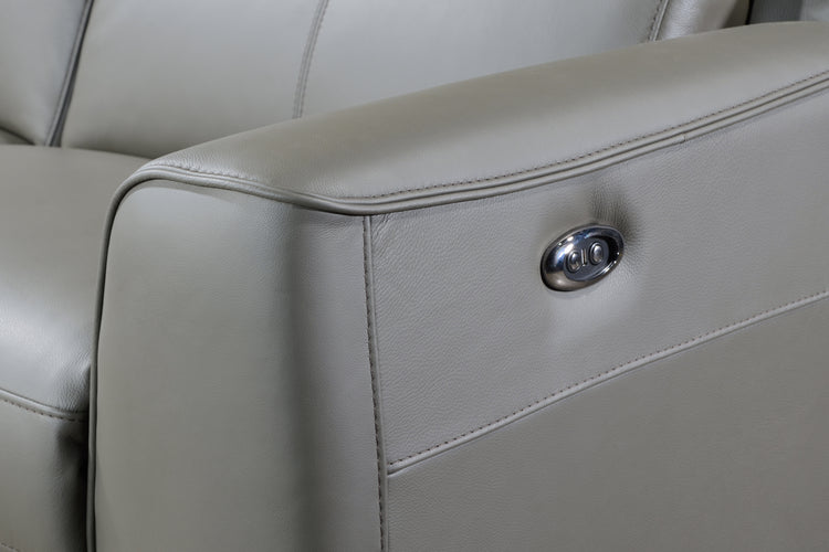 BROOKLN 2.5 Seater Incliner Sofa in Leather
