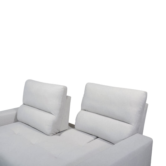EMIL 3.5 Seater Fabric Sofa W/ Push Back