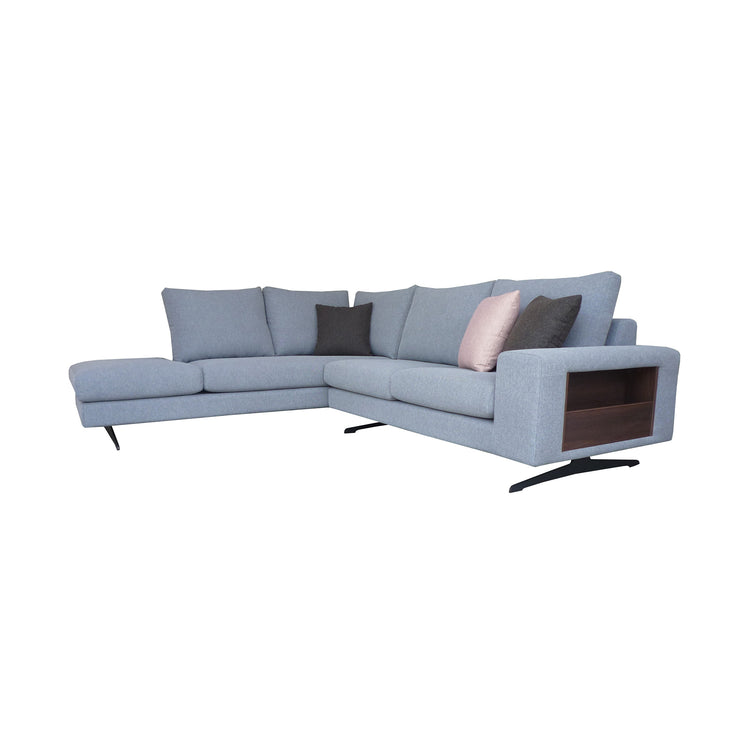 Freesia L-Shaped Fabric Sofa