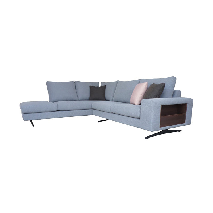 Freesia L-Shaped Fabric Sofa