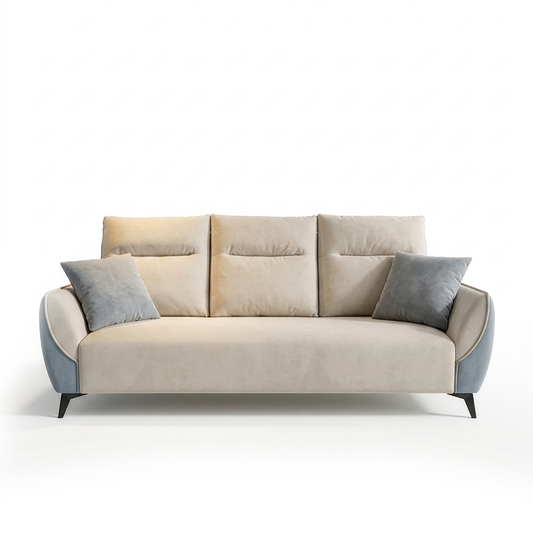 KAYLA 3 Seater Fabric Sofa