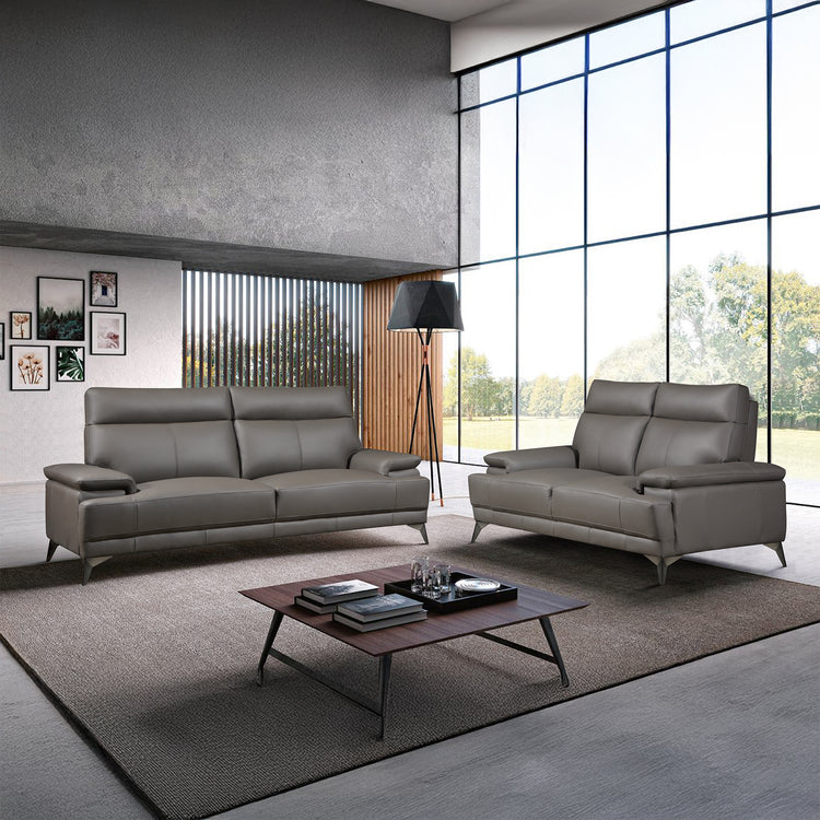 2 Seater Sofa in Full Leather | Milotti