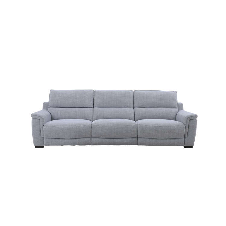 3 Seater Electric Recliner Sofa in Fabric | Rosa