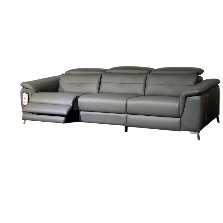 Vogue II Italian Leather Corner Sofa