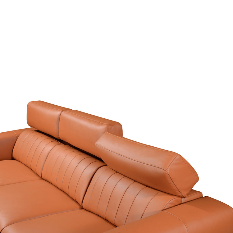 Noah Italian Leather Elec-Recliner Sofa