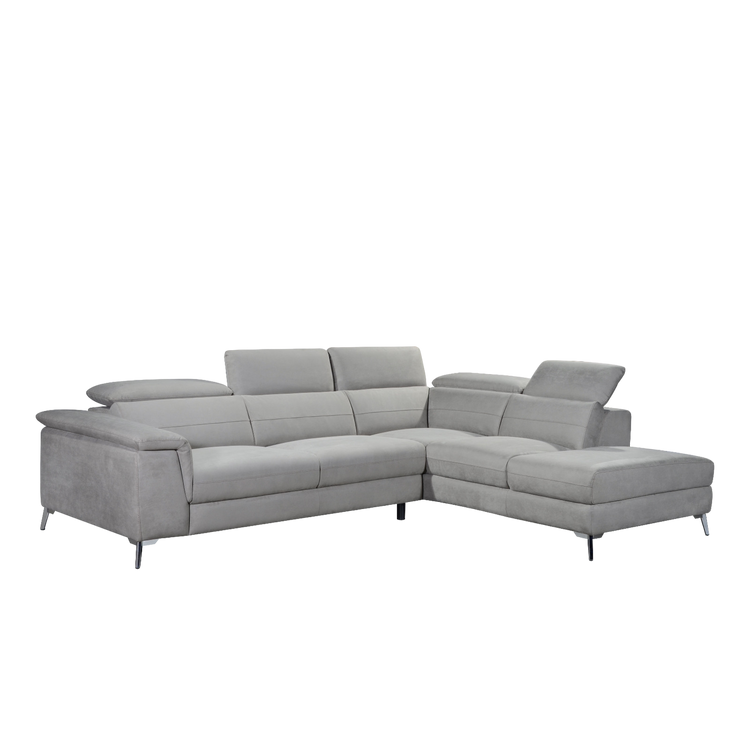 Vogue II Italian Leather Corner Sofa
