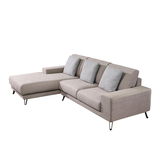 L-Shaped Sofa in Fabric | Belmond