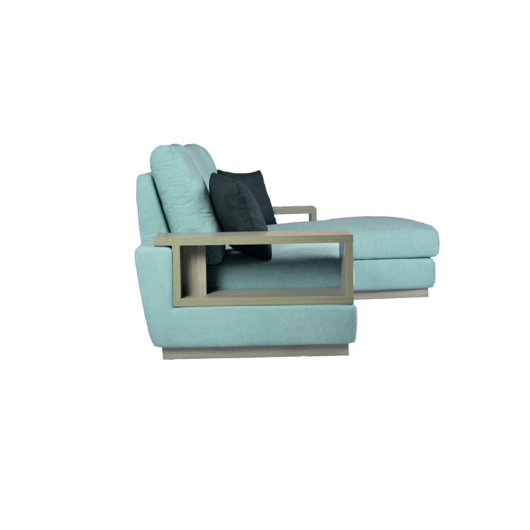 L-Shaped Sofa in Fabric | Ceo