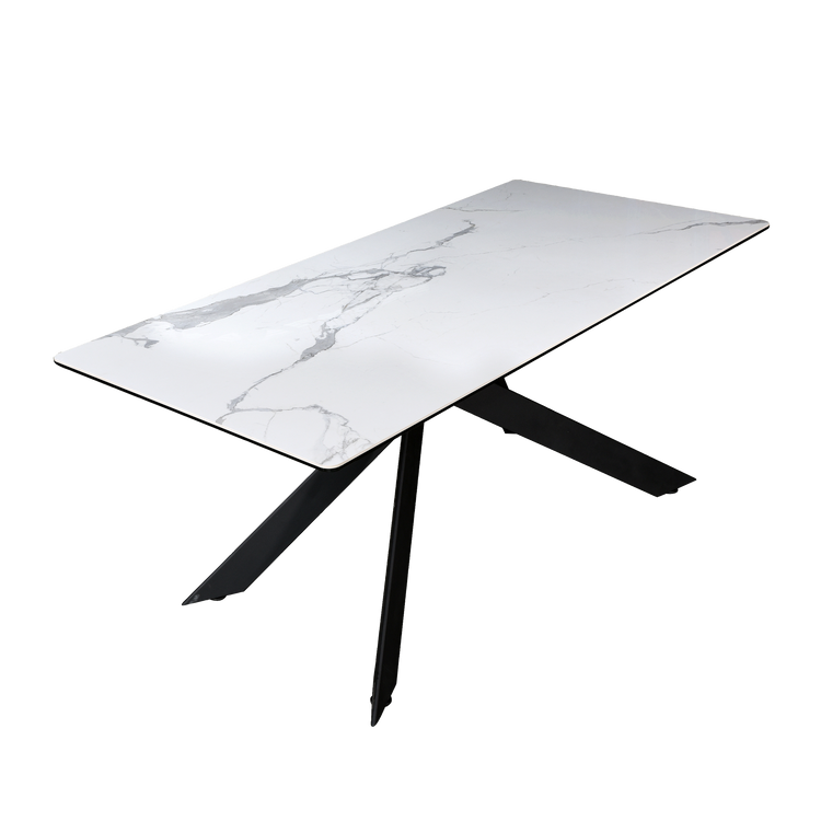 Caprice 2m Rectangular Dining Table, Ceramic
