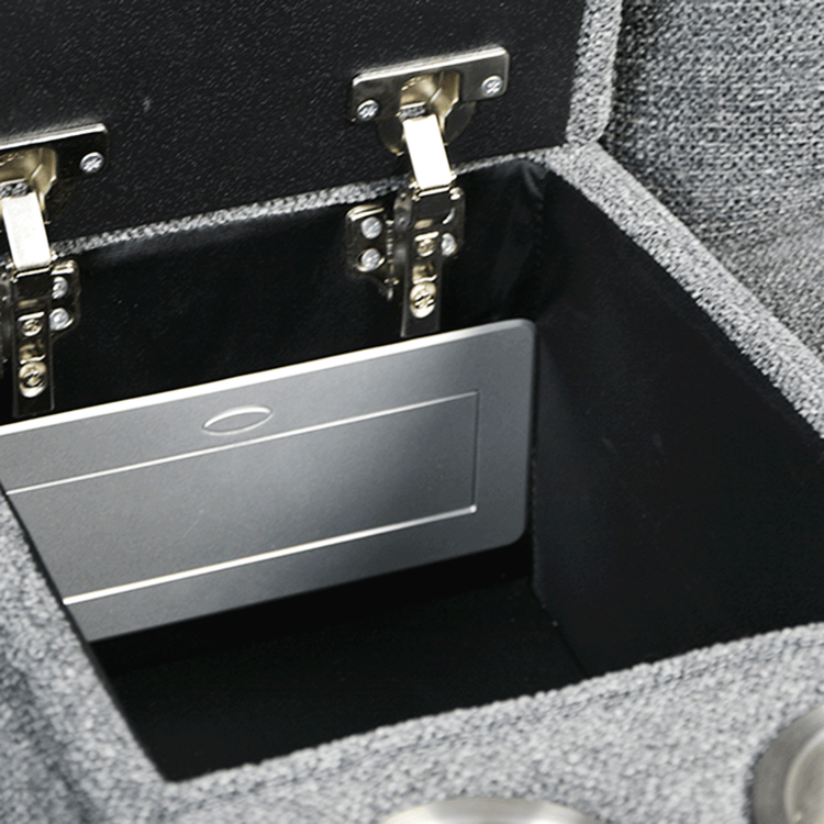 4 Seater Electric Recliner Sofa With Console in Fabric | Duxton