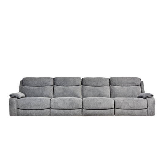 4 Seater Electric Recliner Sofa in Fabric | Duxton