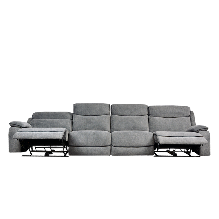 4 Seater Electric Recliner Sofa in Fabric | Duxton