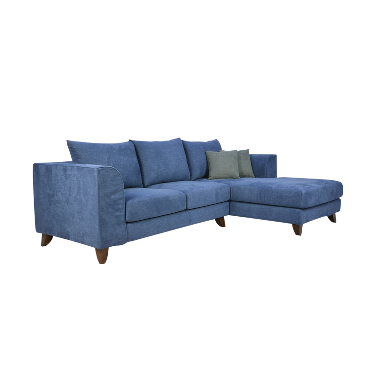 L-Shaped Sofa in Fabric | Marini