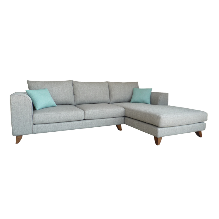 L-Shaped Sofa in Fabric | Marini