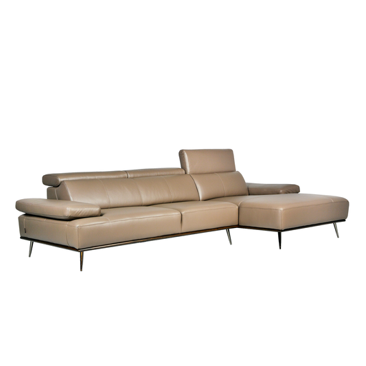 L-shaped Sofa in Leather | Navarro