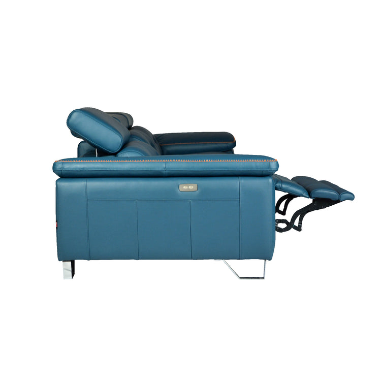 3.5 Seater Recliner Sofa in Leather | Rubens