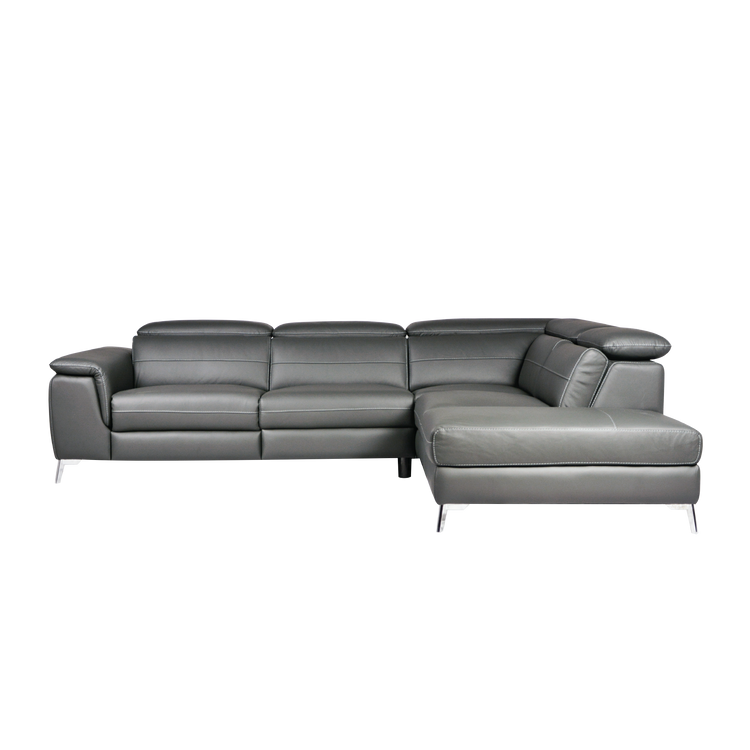 Vogue II Italian Leather Corner Sofa