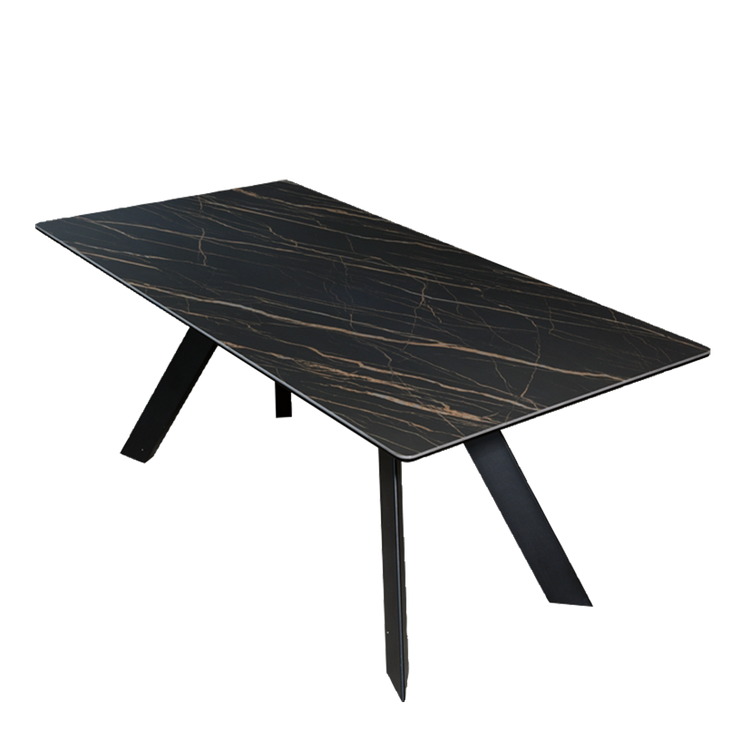 Zola 1.8m Rectangular Dining Table, Ceramic