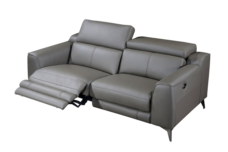 BROOKLN 2.5 Seater Incliner Sofa in Leather