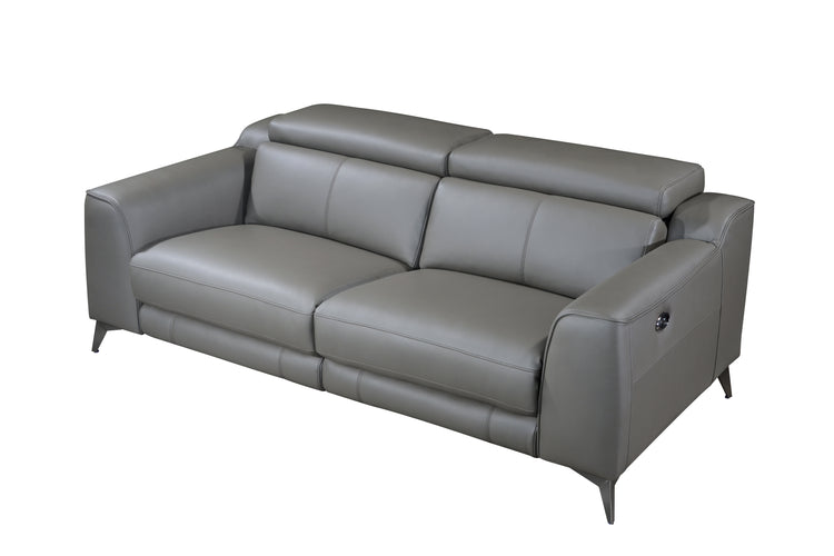 BROOKLN 2.5 Seater Incliner Sofa in Leather