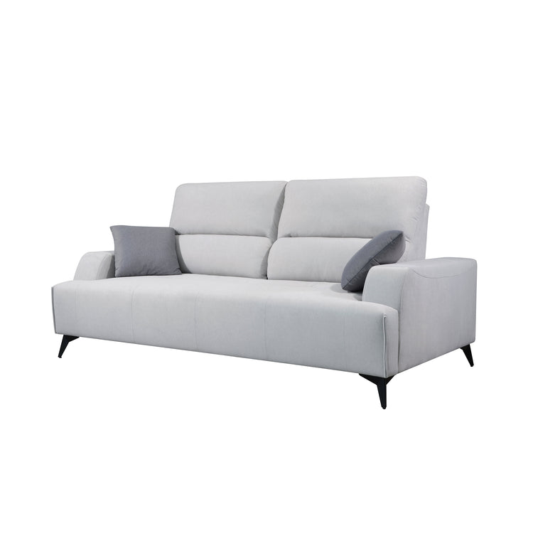 EMIL 2.5 Seater Fabric Sofa W/ Push Back