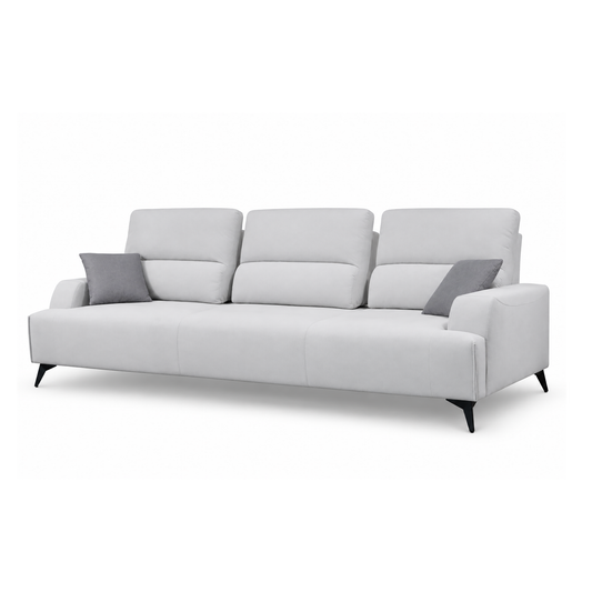 EMIL 3.5 Seater Fabric Sofa W/ Push Back