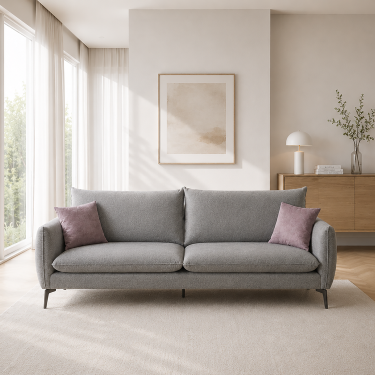 EUGENIA 2.5 Seater Fabric Sofa