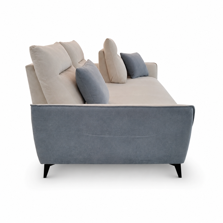 KAYLA 3 Seater Fabric Sofa