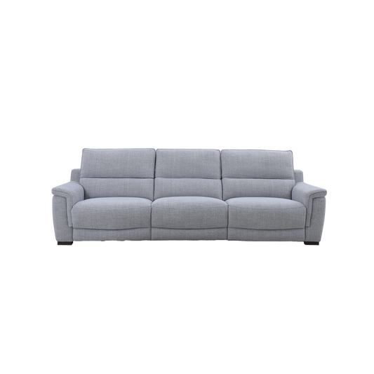 3 Seater Electric Recliner Sofa in Fabric | Rosa