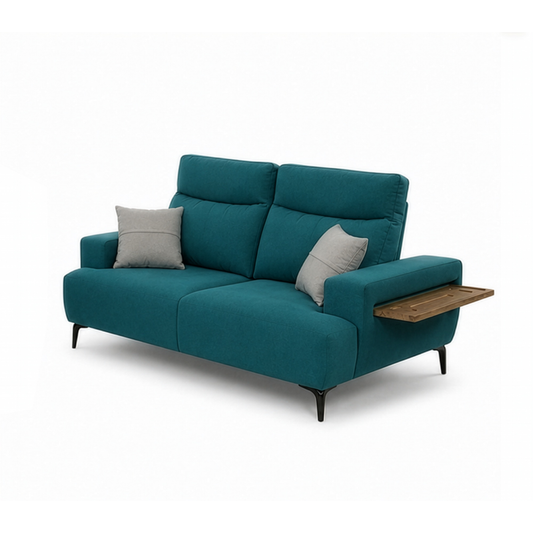 ORZA 2.5 Seater Fabric Sofa W/ Push Back