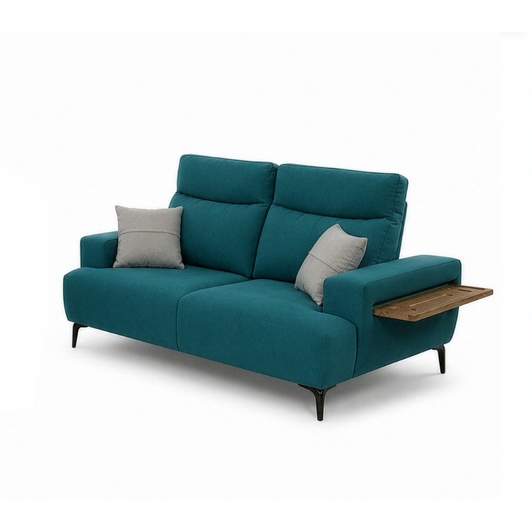 ORZA 2.5 Seater Fabric Sofa W/ Push Back