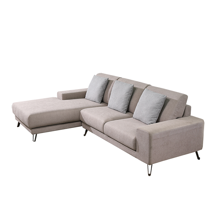 L-Shaped Sofa in Fabric | Belmond