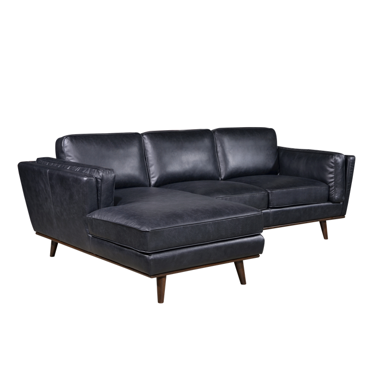 L-Shaped Sofa in Vintage Full Leather | Noda