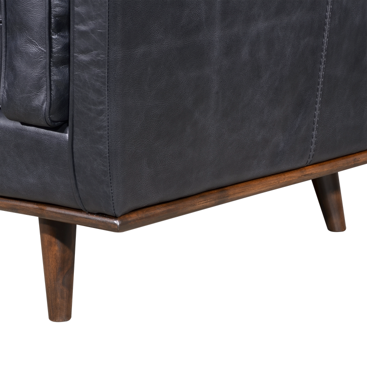 L-Shaped Sofa in Vintage Full Leather | Noda