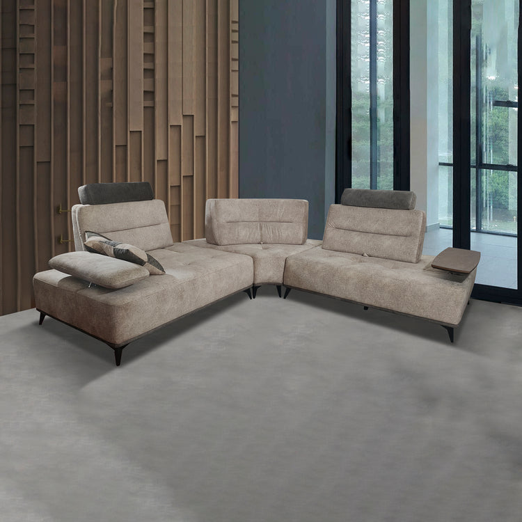 Corner Sofa in Fabric | Aurora