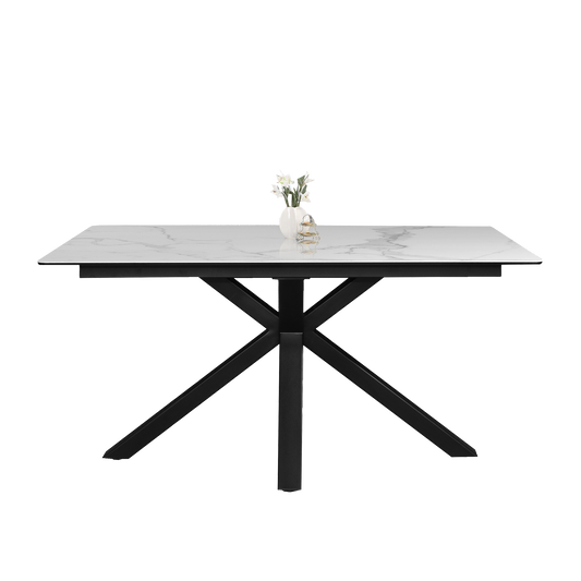 Cianna 1.5m Rectangular Dining Table, Ceramic