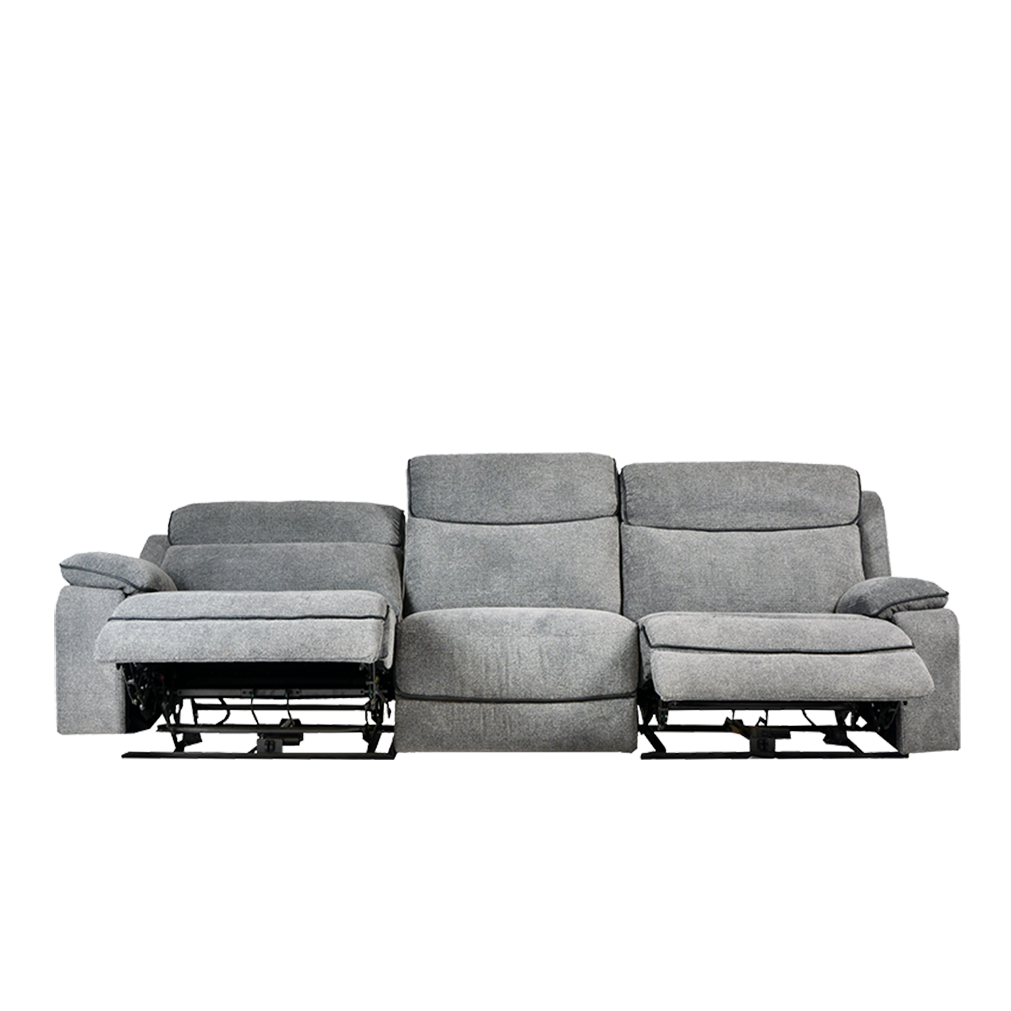 3 Seater Electric Recliner Sofa in Fabric Duxton