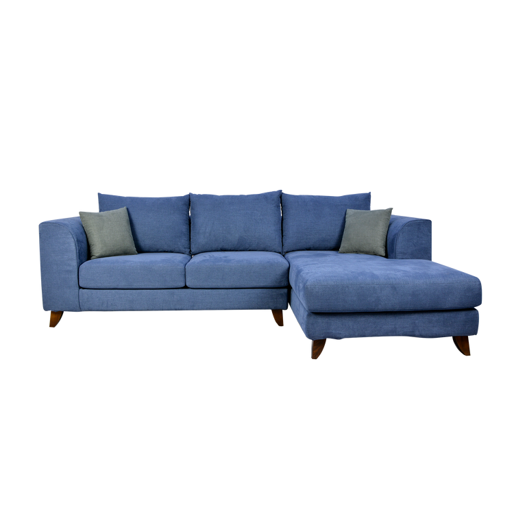 L-Shaped Sofa in Fabric | Marini