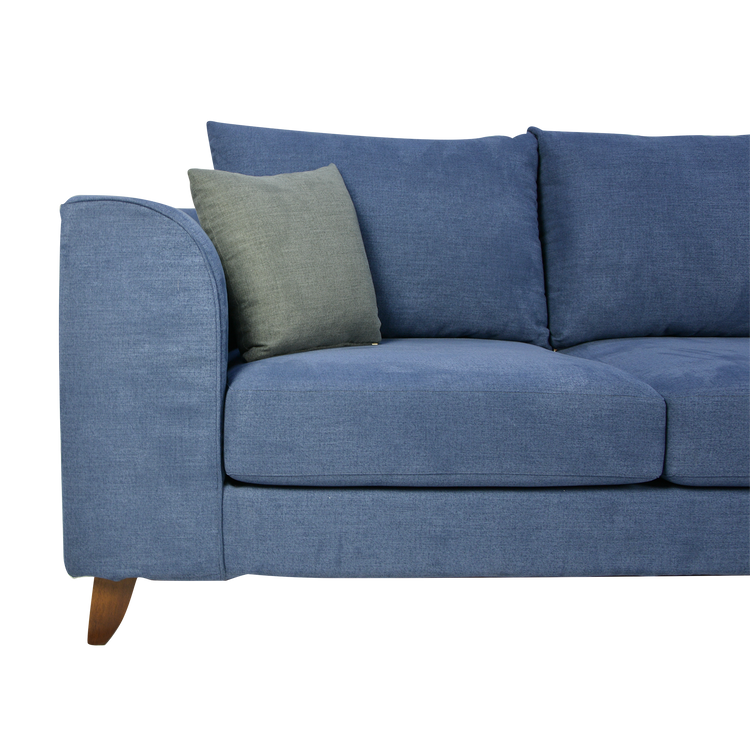 L-Shaped Sofa in Fabric | Marini