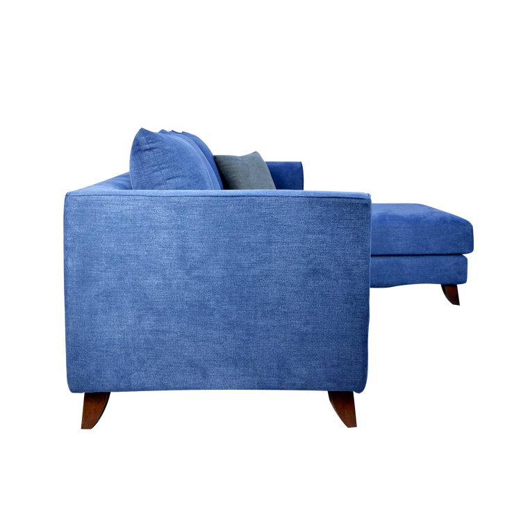 L-Shaped Sofa in Fabric | Marini