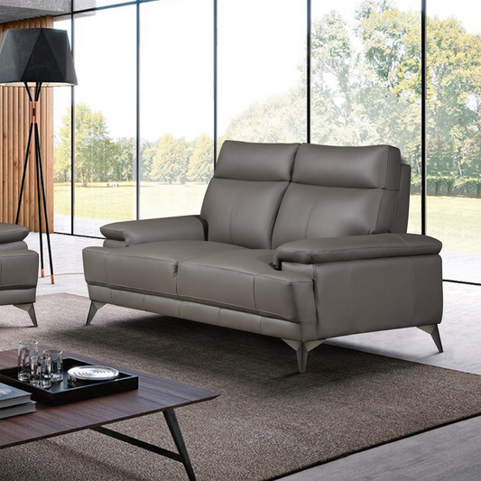 2 Seater Sofa in Full Leather | Milotti