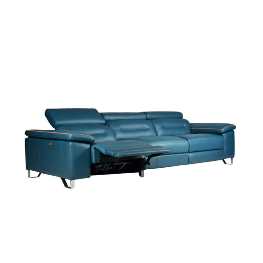 3.5 Seater Recliner Sofa in Leather | Rubens