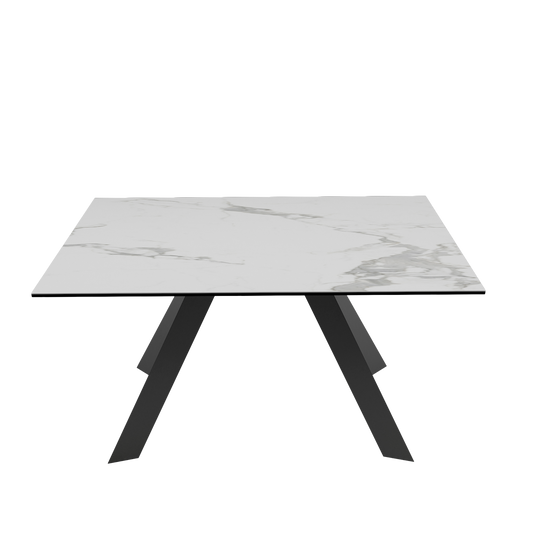 Zola II 1.4m Rectangular Dining Table, Ceramic